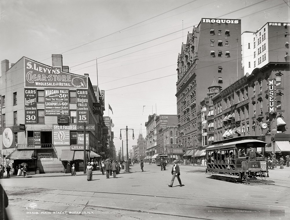 The merchants of Buffalo, aside from making that fine city a haven for the herniated, circa 1900