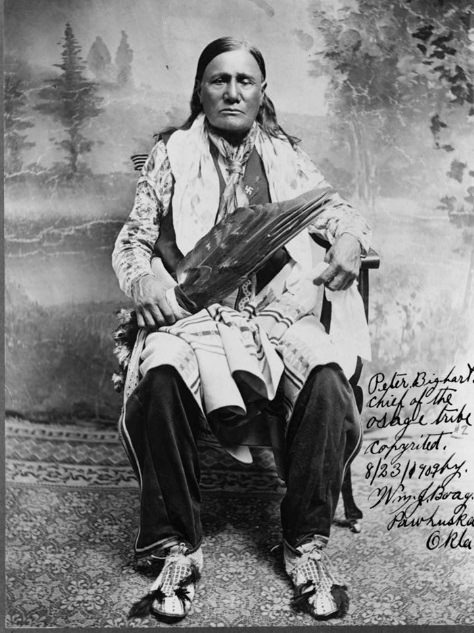 Chief Bigheart ensured that the wealth of the Osage would stay only among tribe members.