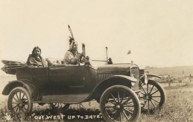 The Osage tribe were among the richest people in the world and often rode in chauffeur-driven cars.