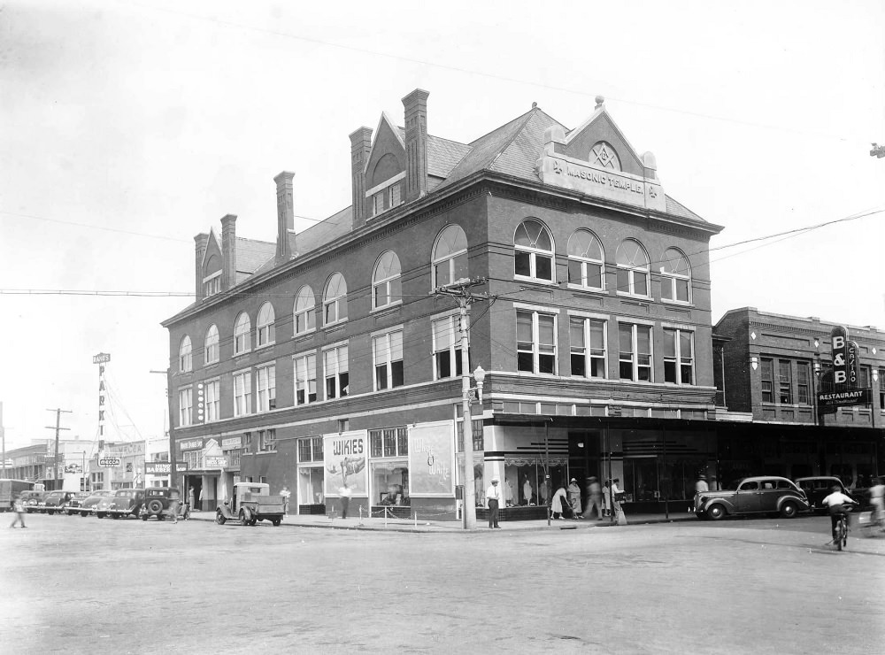 Pensacola’s Masonic Temple, 1936