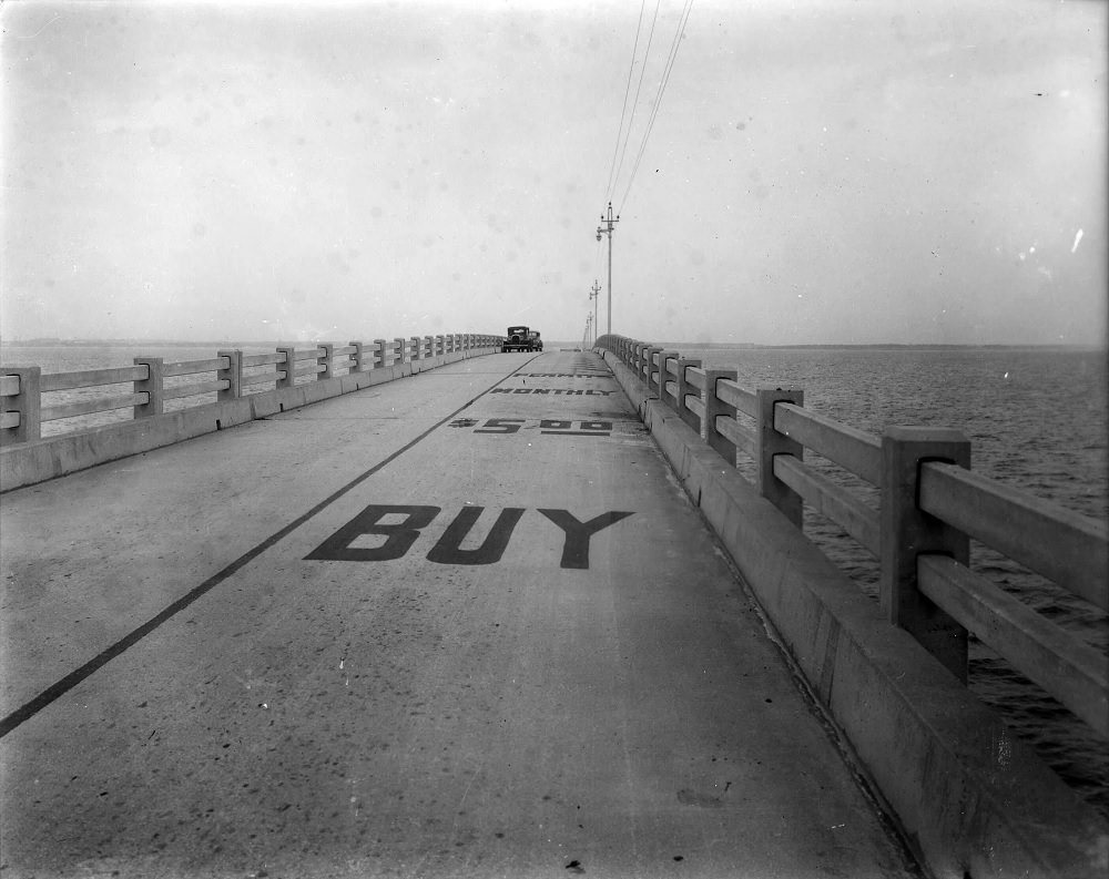 Pensacola Bay Bridge, 1931