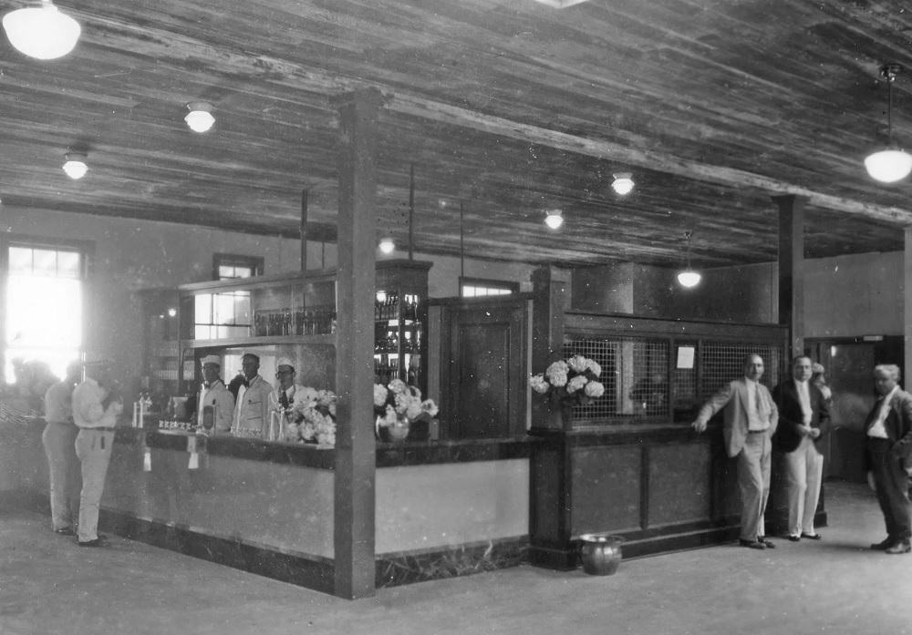 A rare look inside the Pensacola Beach Casino, circa 1930s