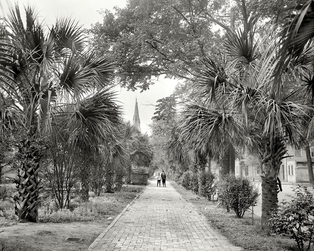 Colonial Park, Savannah, Georgia, 1907