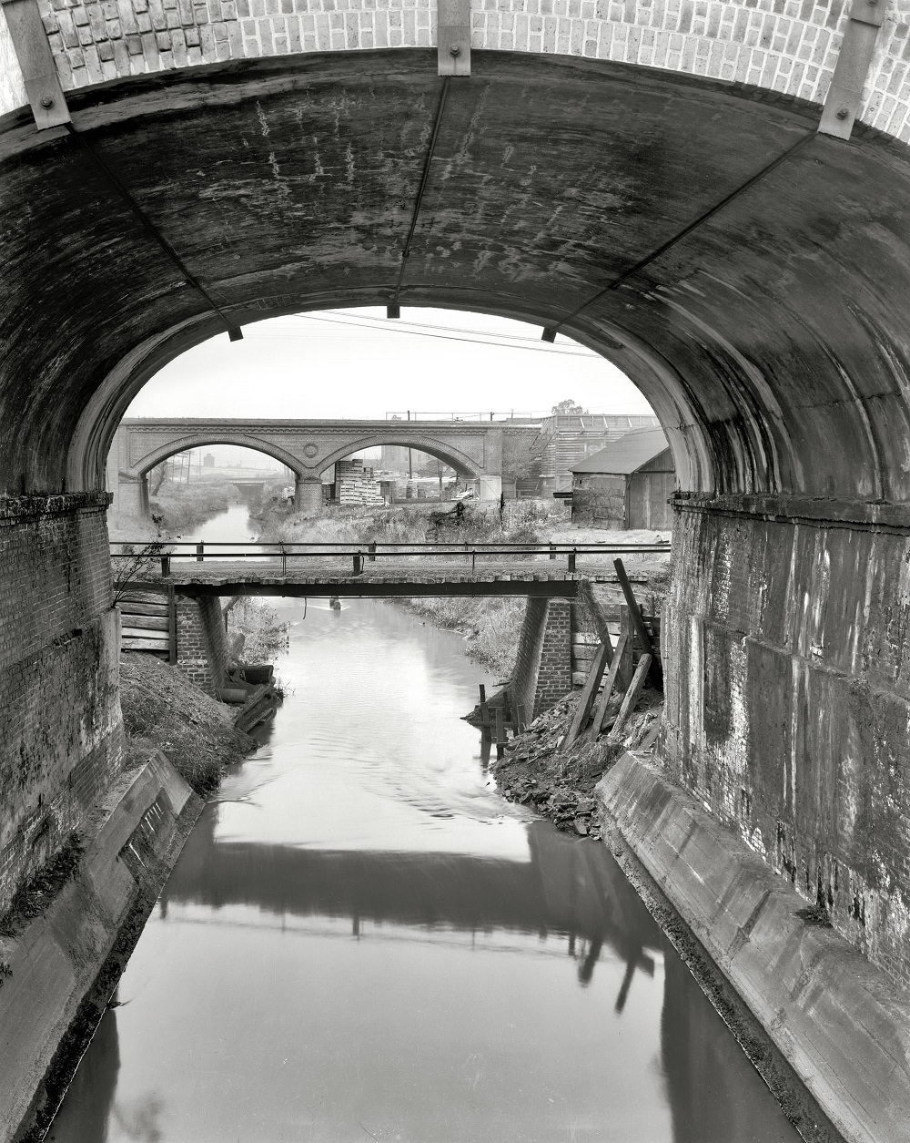 Georgia Central Railway Bridge, Railroad Street, 1939