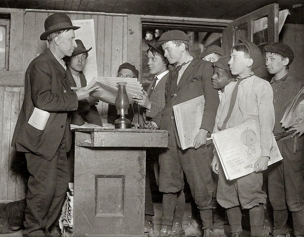 Burns Basement Branch, A dark dirty cellar, 3518 Evans Avenue, St. Louis, Missouri, May 1910