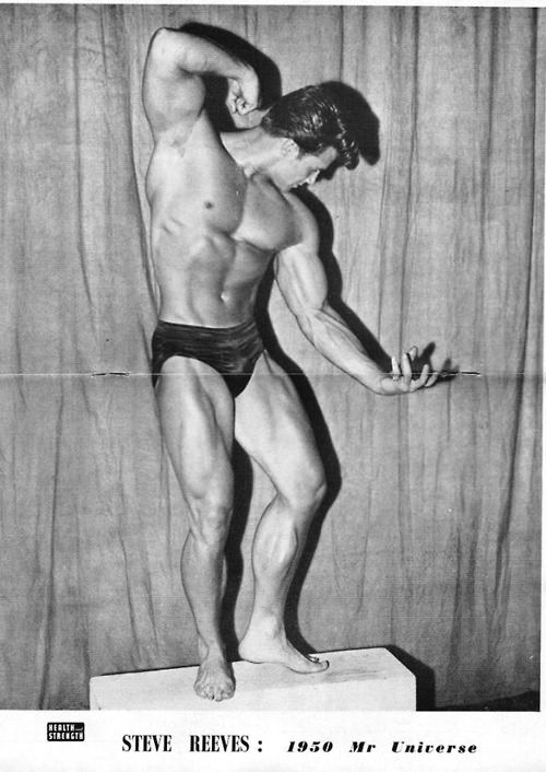 Steve Reeves 1950 Mr. Universe