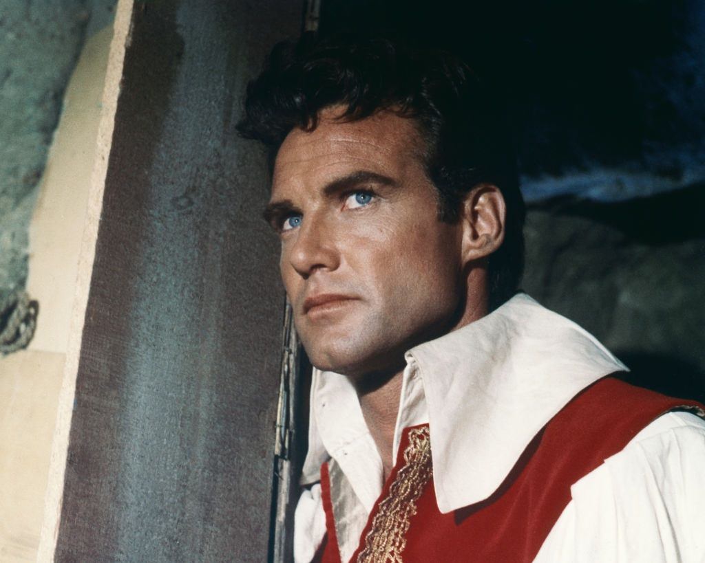 Steve Reeves as Henry Morgan in the film 'Morgan, the Pirate', 1960