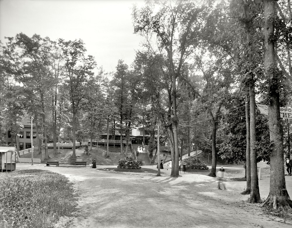 Long Branch Park, Syracuse, Onondaga County, New York, circa 1905