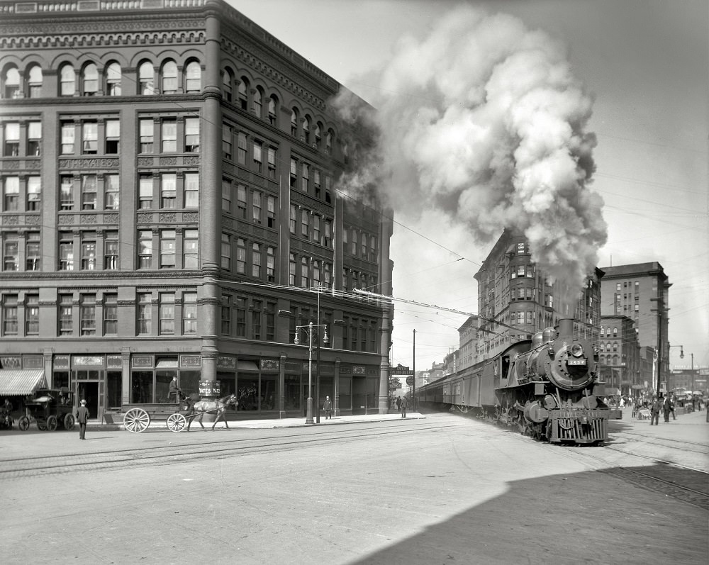 Empire State Express, Syracuse, New York, circa 1905