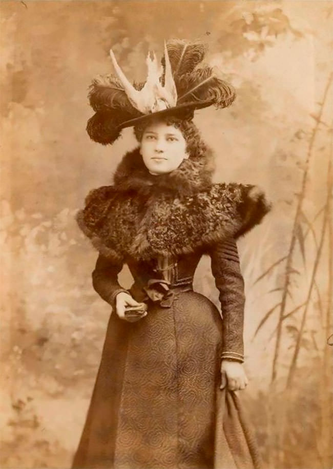 Victorian Taxidermy Animal Hats: Photos Of Victorian Women Wearing Taxidermy Hats