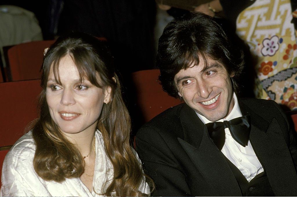 Al Pacino with Marthe Keller during AFI Institue 10th Anniversary Gala rehearsals at Kennedy Center in Washington D.C