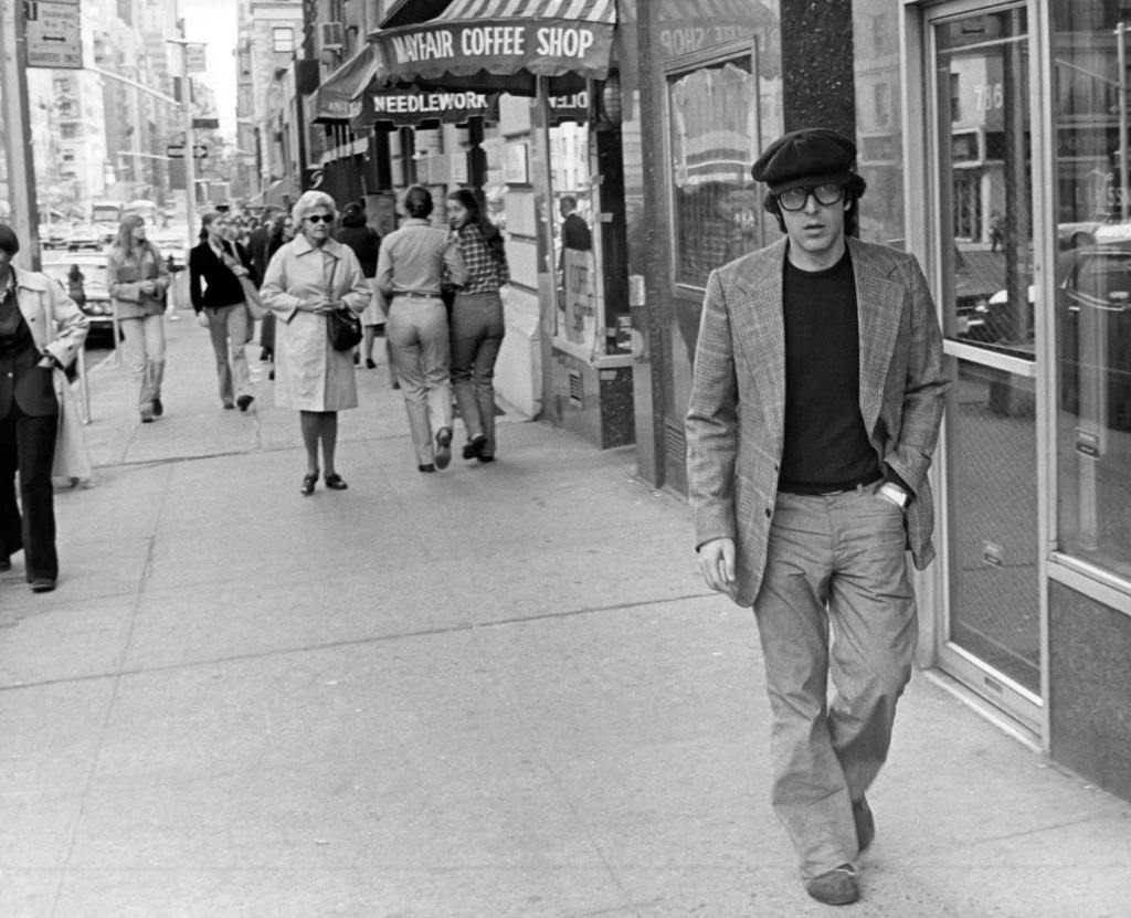 Al Pacino on the streets of New York circa 1977 in New York City