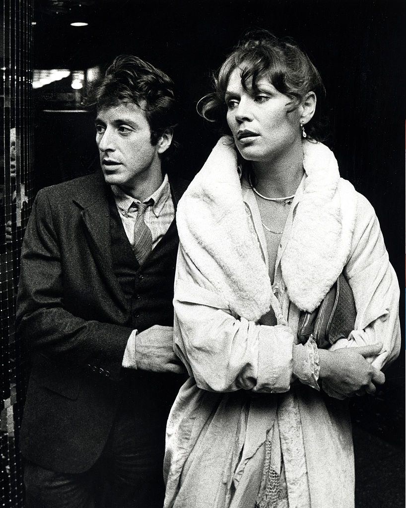 Al Pacino with Marthe Keller during Actor's Studio 1978