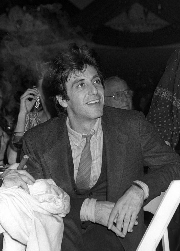 Al Pacino and Marthe Keller during Actor's Studio 1978 "Struttin'" Masked Ball at The Roseland in New York City