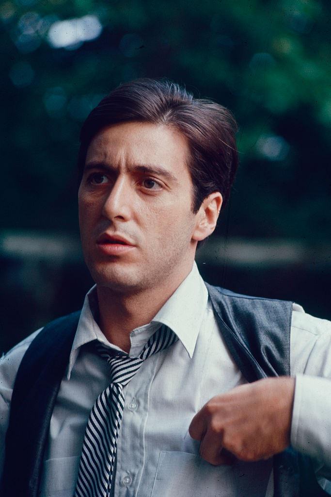 Al Pacino in a scene from the film 'The Godfather'