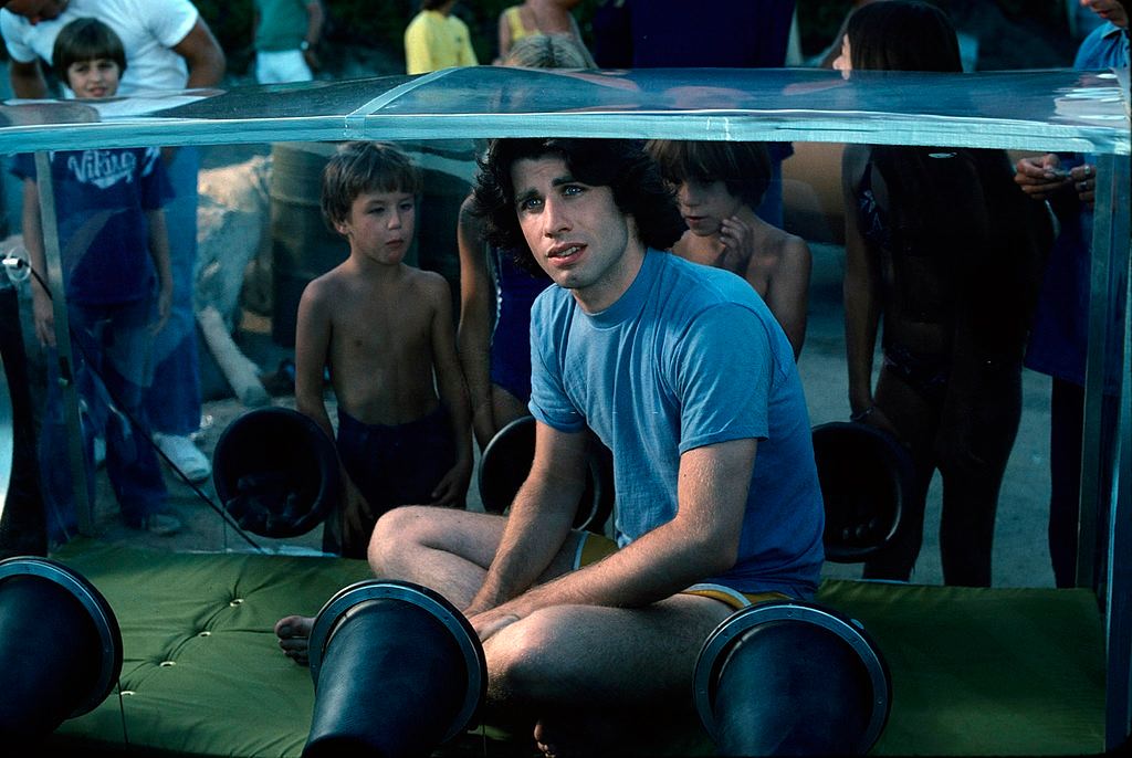 John Travolta in The Boy in the Plastic Bubble, 1976