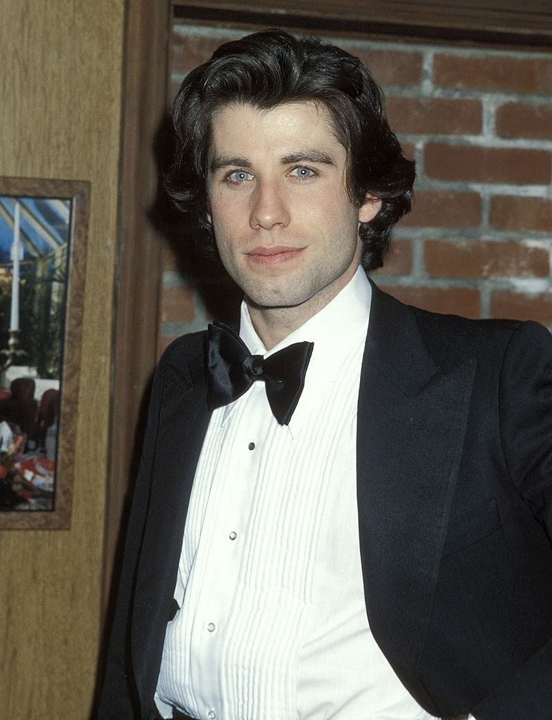 John Travolta at the "Saturday Night Fever" Premiere Party on December 12, 1977