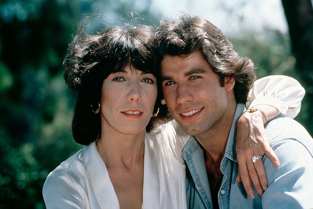 John Travolta with Lily Tomlin on the set of Moment by Moment