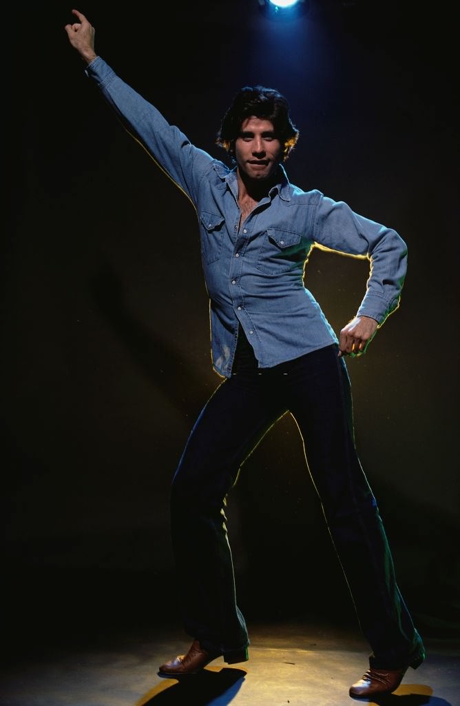 John Travolta dancing, 1979