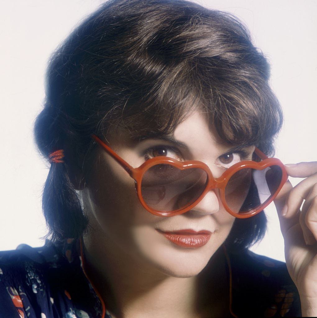 Linda Ronstadt posing for her album cover in Los Angeles, California, 1978