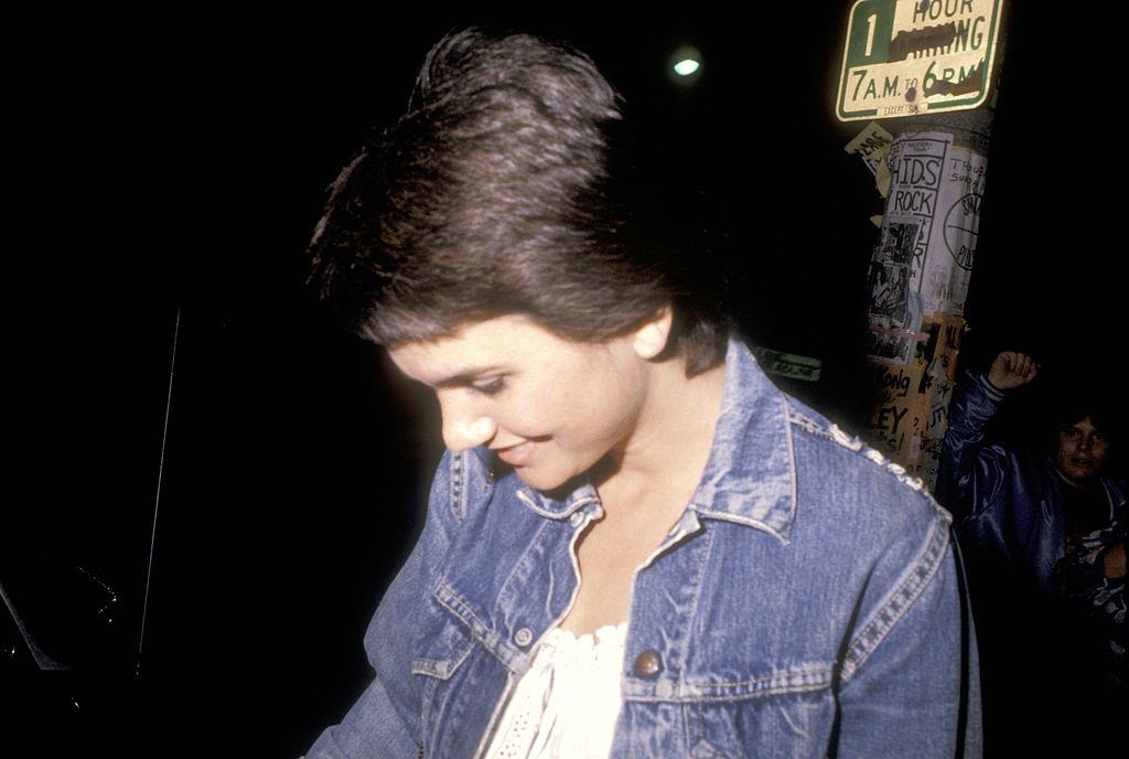 Linda Ronstadt in a concert at The Roxy Theatre in West Hollywood, California, 1979