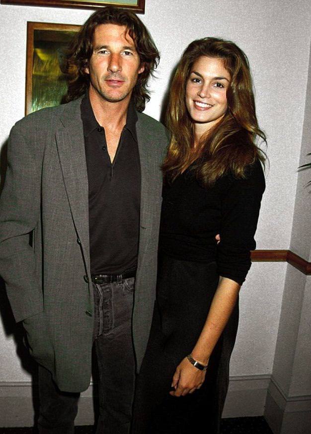 Richard Gere with Cindy Crawford at the Mr. Jones movie premier, 1993