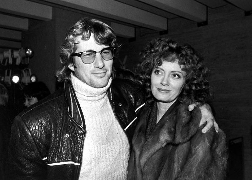 Richard Gere and Susan Saradon, 1988