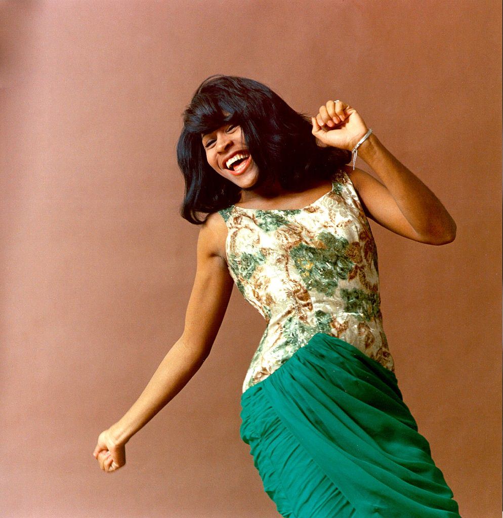 Tina Turner in a dancing pose, 1964
