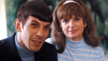 Leonard Nimoy and Sanda Zober