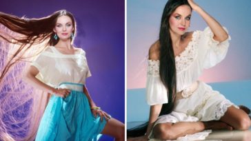 Crystal Gayle long hairs