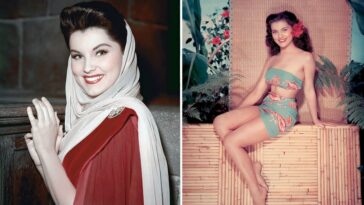 Elvis' First Love: Fabulous Photos Of Debra Paget From 1940s and 1950s