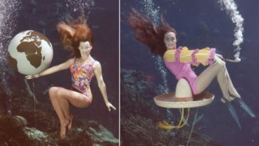 Weeki Wache mermaids show 1970s