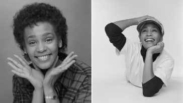 Whitney Houston Modeling Photos