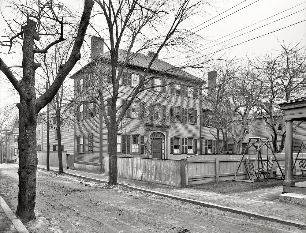 Nathaniel Hawthorne house, Salem, Massachusetts, circa 1910