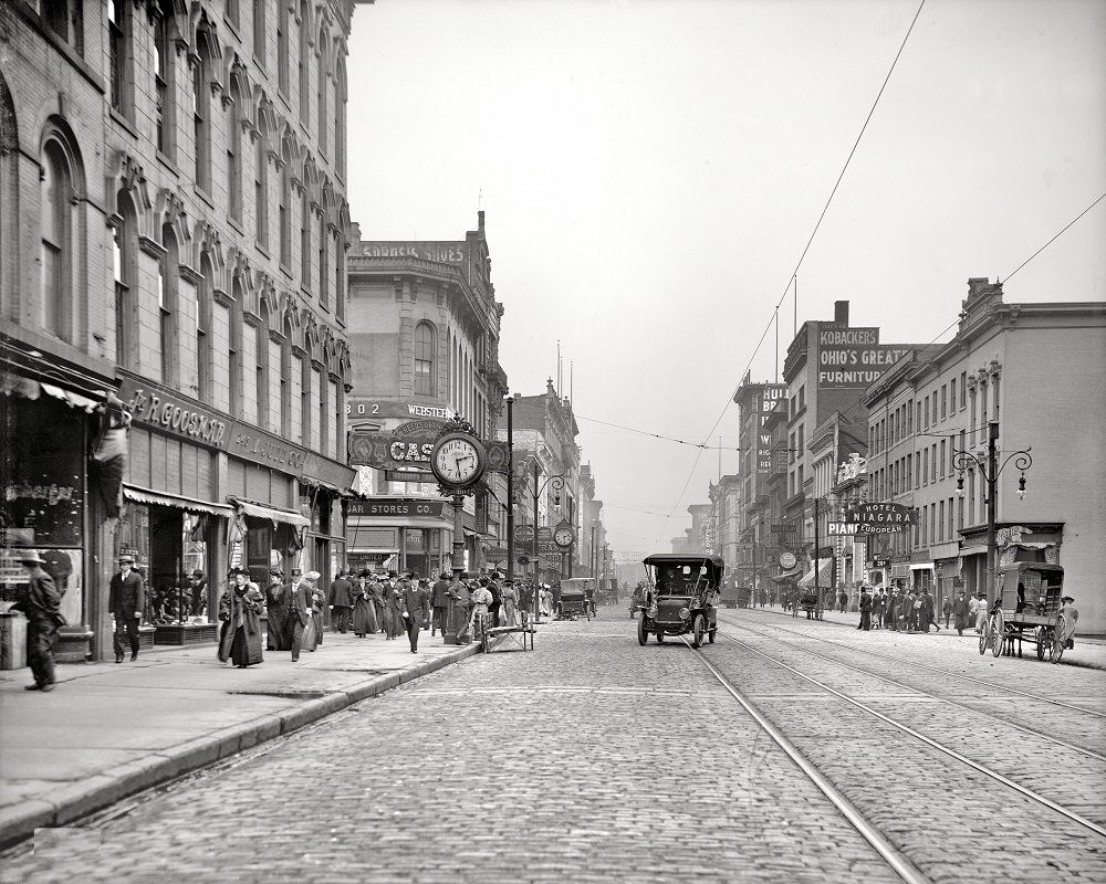 Summit Street, Toledo, 1909