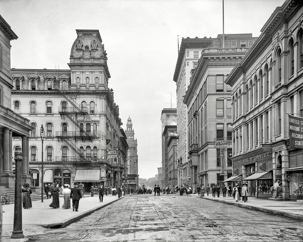 Madison Avenue, Toledo, 1909