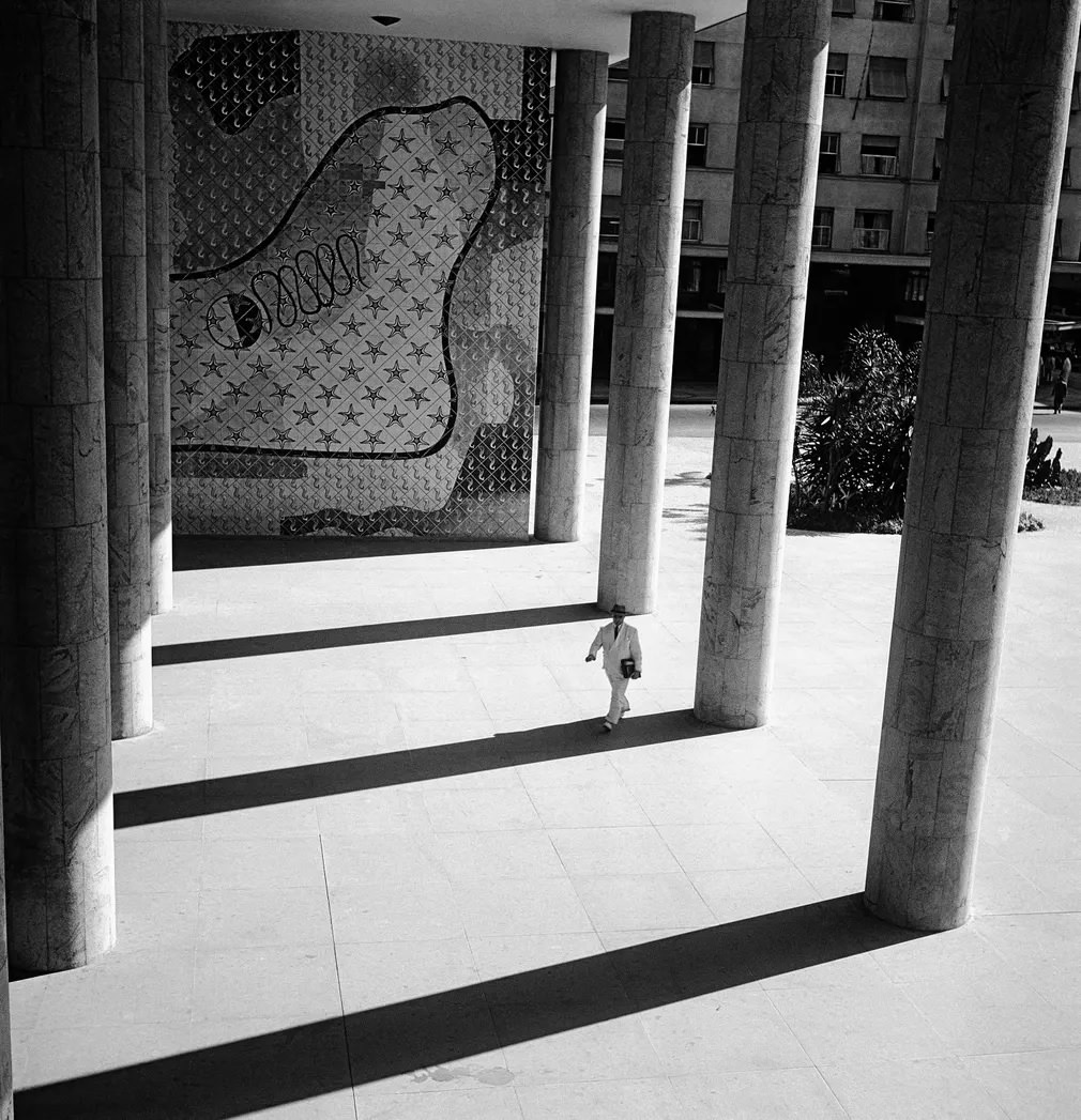 Gustavo Capanema Palace, head office of the Ministry of Education and Health, Rio de Janeiro, 1955