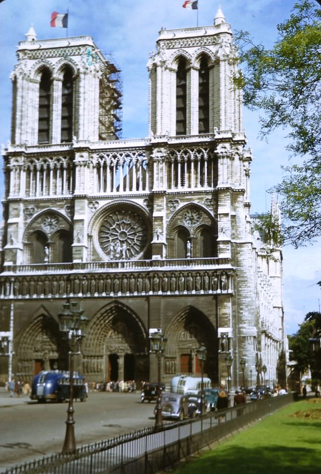 Notre-Dame Cathedral, May 20, 1950