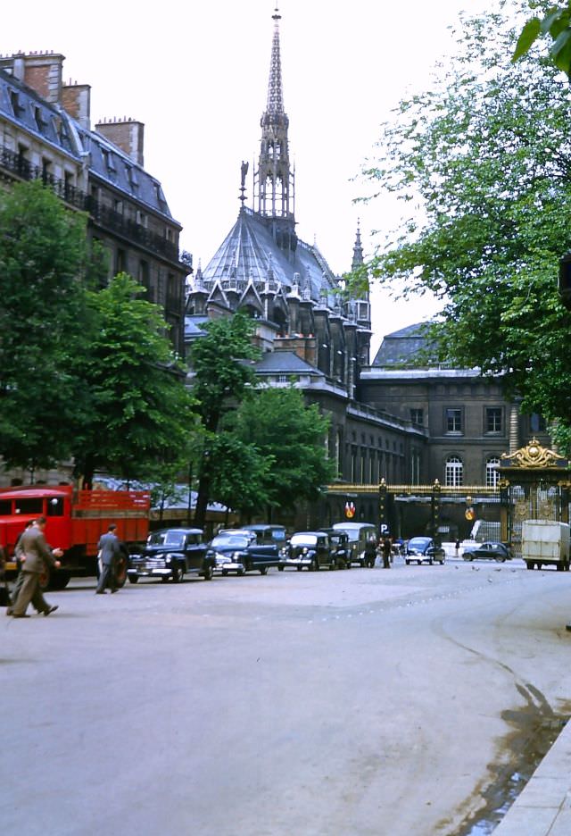 Saint-Chapelle, May 27, 1950