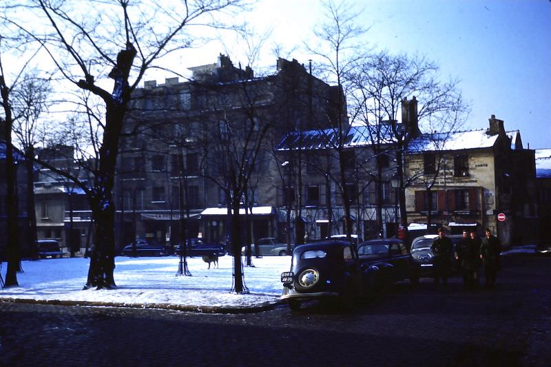 Place du Tertre - Montmartre, Feb. 3, 1954