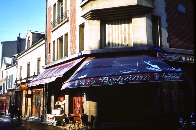 Place du Tertre - Montmartre, Feb. 3, 1954