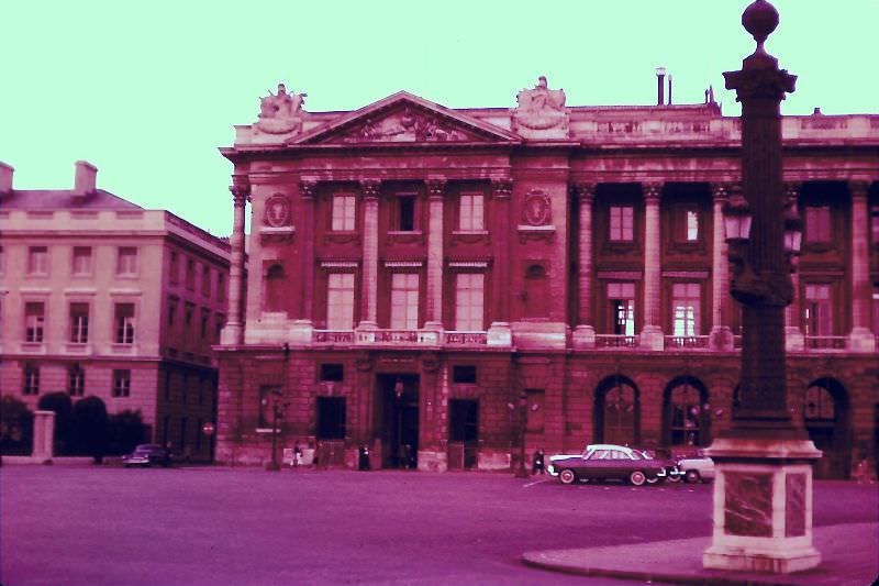 Hotel de Crillon, Aug. 7, 1955