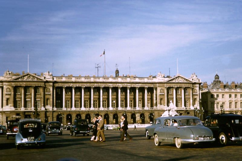 Place de la Concorde, Sept. 15, 1956