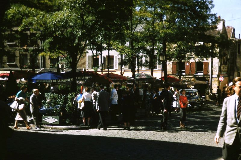 Place du Tertre, Sept. 15, 1956