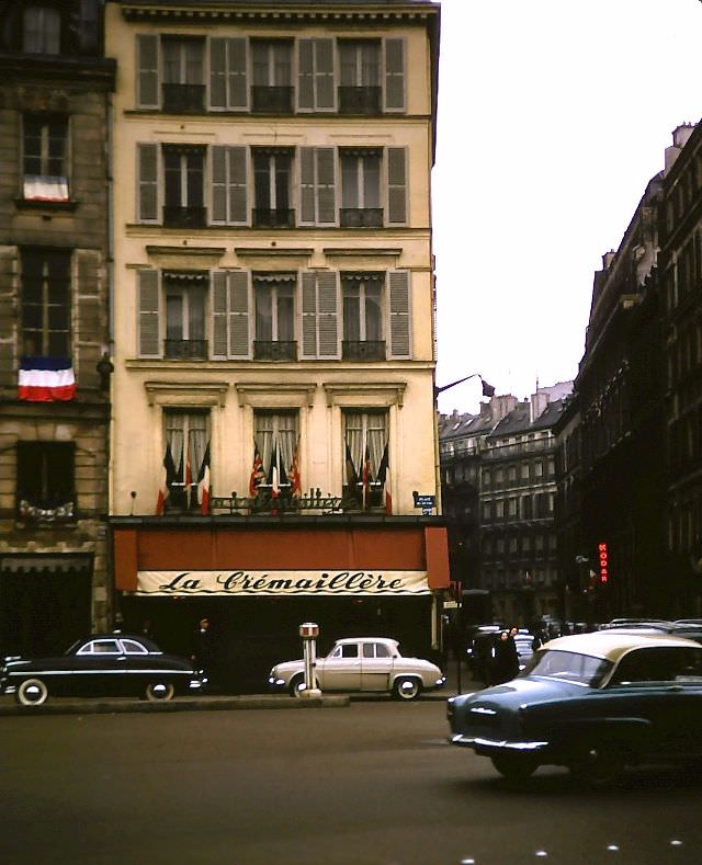 La Crémaillère, April 6, 1957