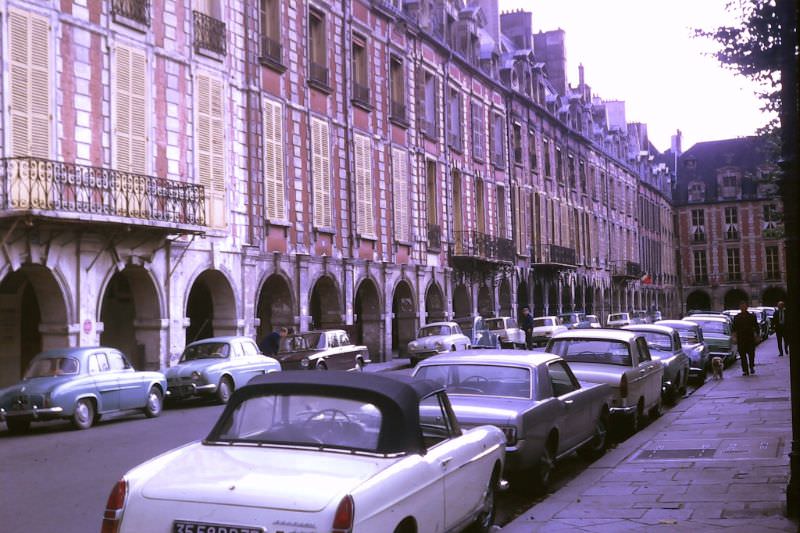 Place des Vosges, Paris, 1966