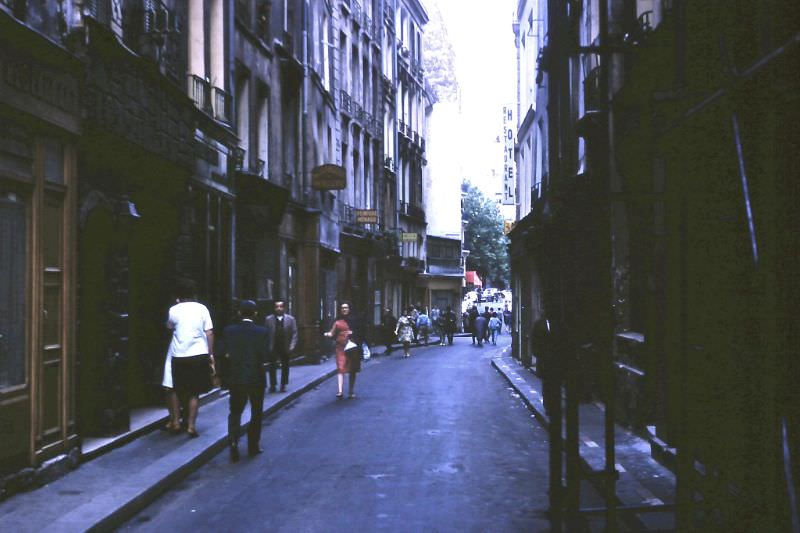 Rue de la Huchette, Paris, 1966