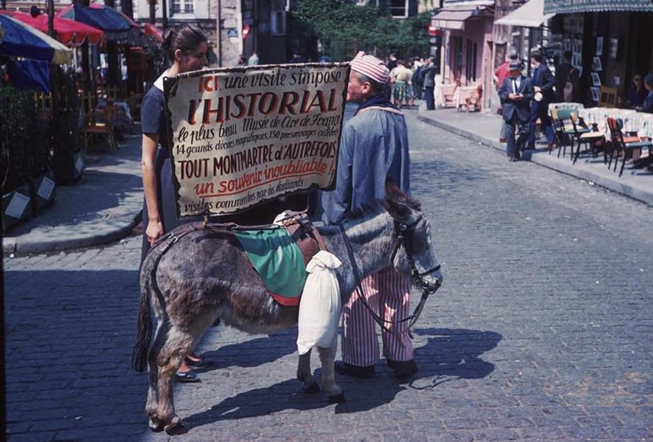 Montmartre, Paris, 1960