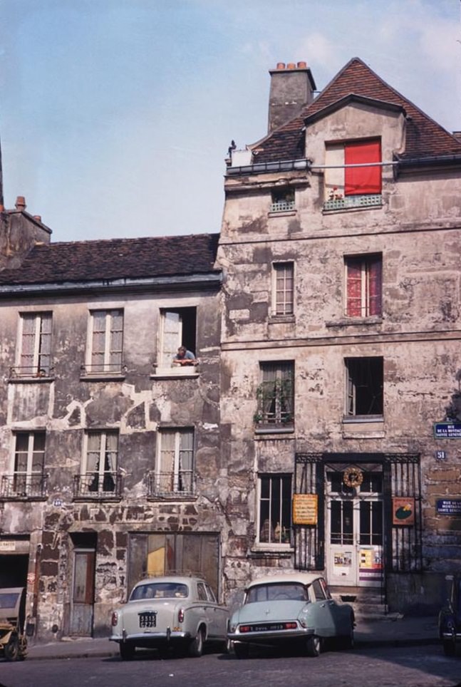 Rue de la Montagne Ste. Geneviere, Paris, 1960