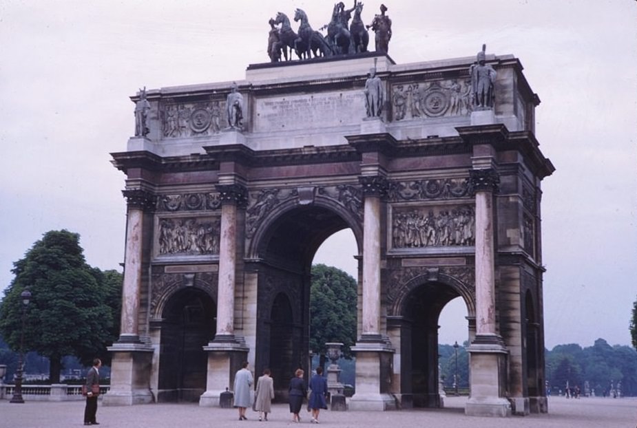 Arc du Carousel, Paris, 1960